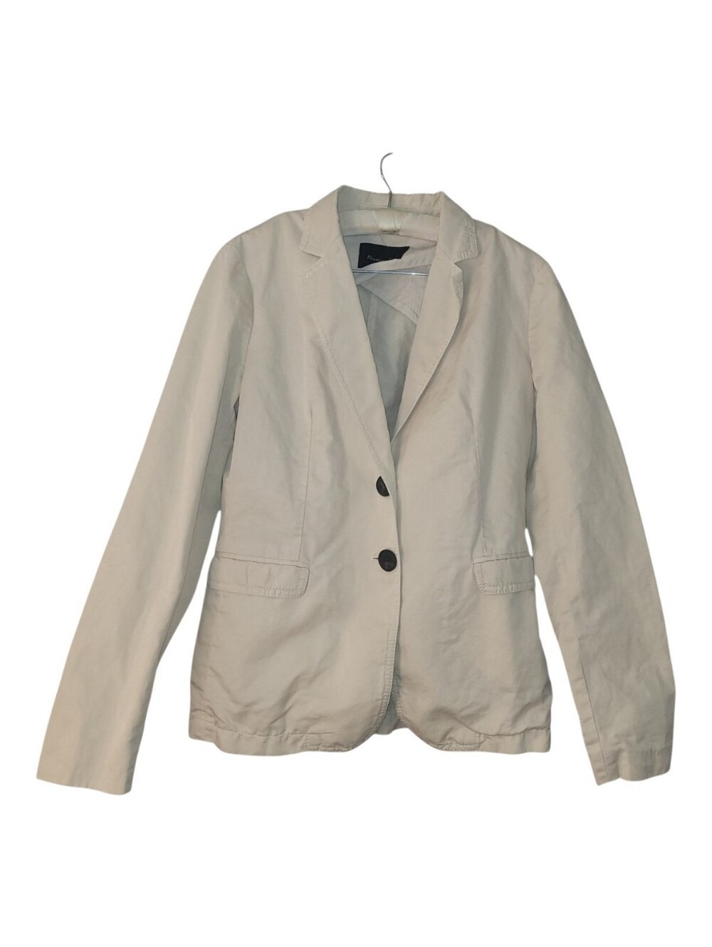 Massimo Dutti Blazer Jacket 2 Button Front 8